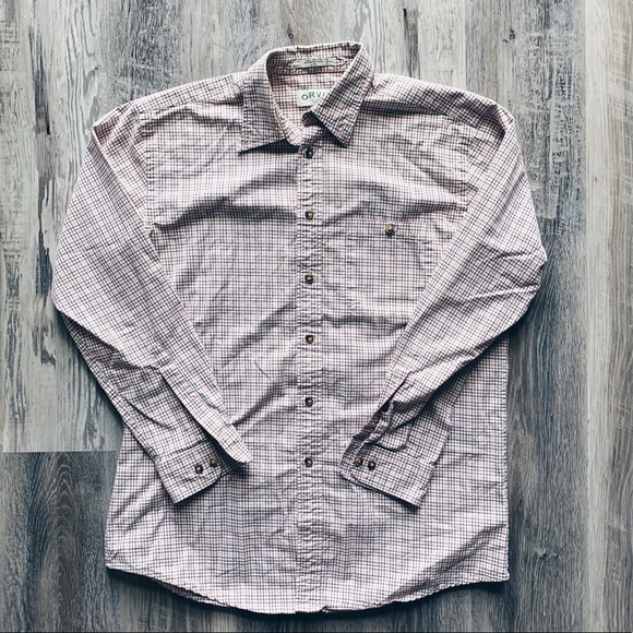 Orvis Other - Orvis long sleeve plaid button down dress shirt